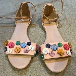 Old Navy Floral Sandals